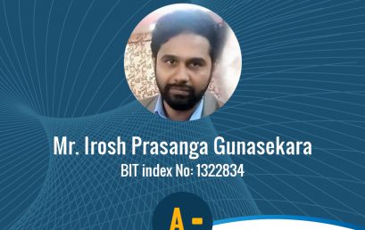 Congratulations – BIT Final Year Project 2021